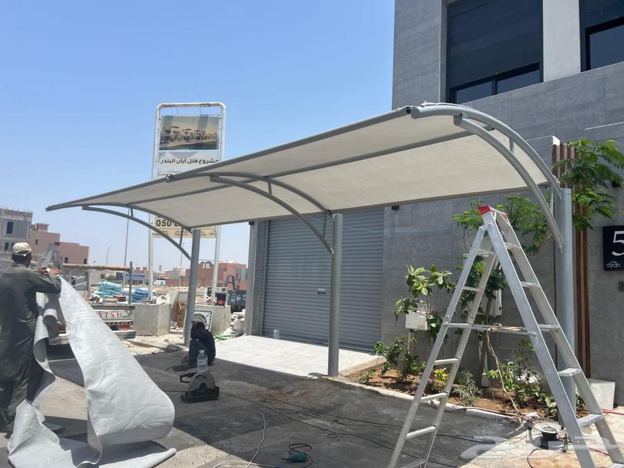 Jeddah umbrellas, pyramid umbrellas, arched awnings Jeddah, car awnings64259718254338112