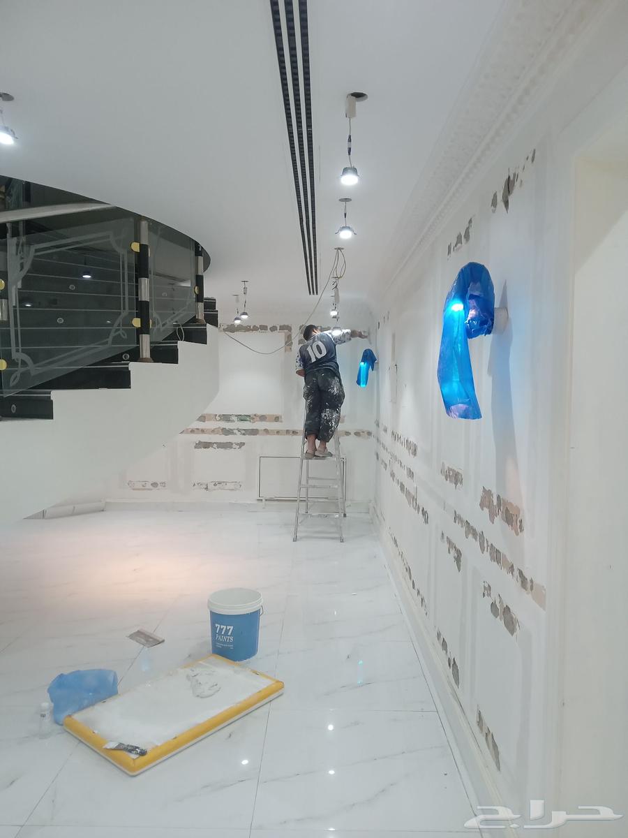 Gypsum board work execution, painting, paint, pigments, Baxi flooring, construction64260121694465114