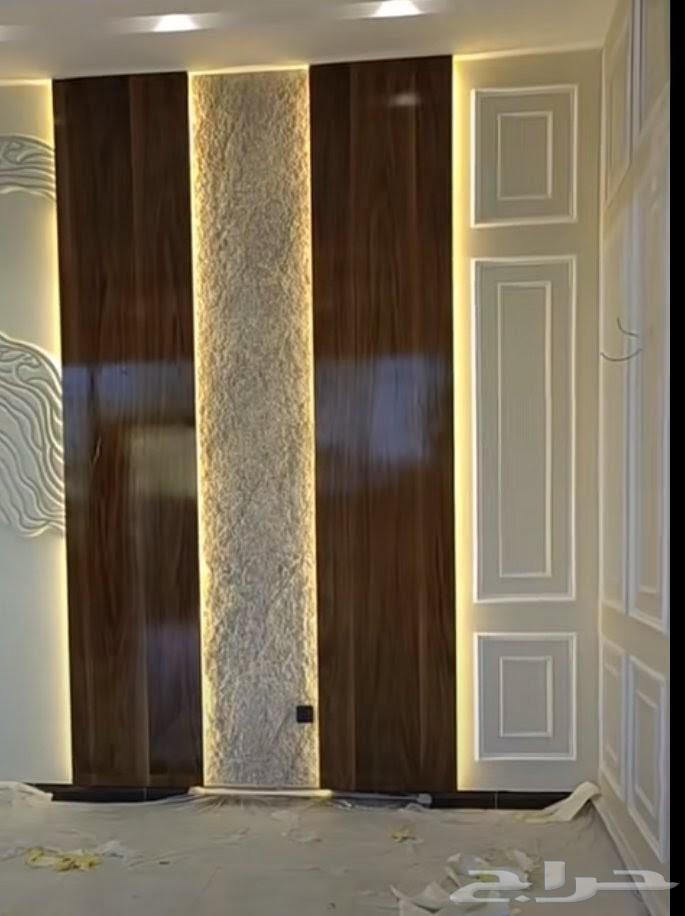 معلم جبس ورق جدران ديكورات ودهانات64263981535362114