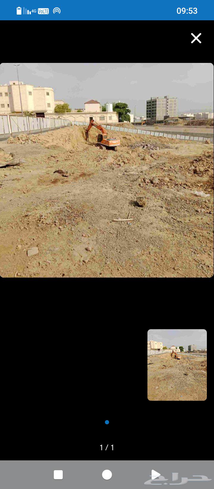 مقاول حفر وترحيل نقوم بأعمال حفر الاراضي وتسوية مواقع البناء64260305638529111