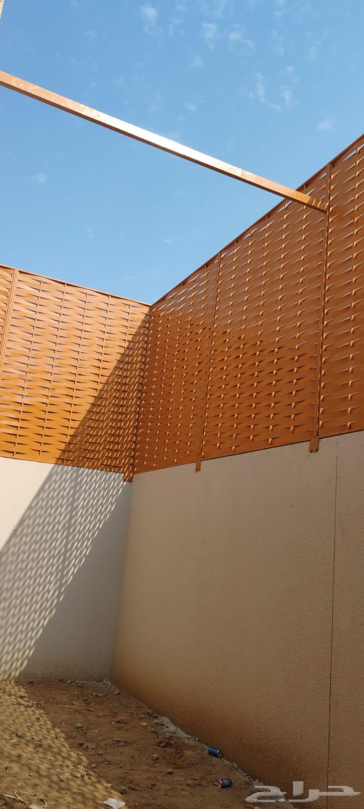 مظلات سواتر حديد ستاره تغطيه فلل ساتر شنكوا شبوك هانجر جده64264365497091113