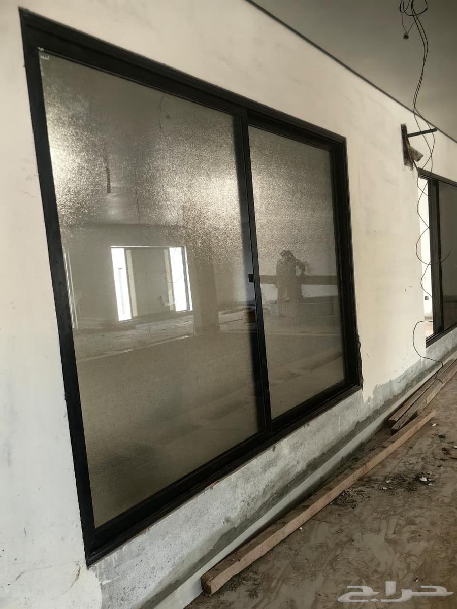 الألمنيوم شبابيك أبواب دربزين زجاج سكريت ترميم جميع لالمنيوا64263796284163111