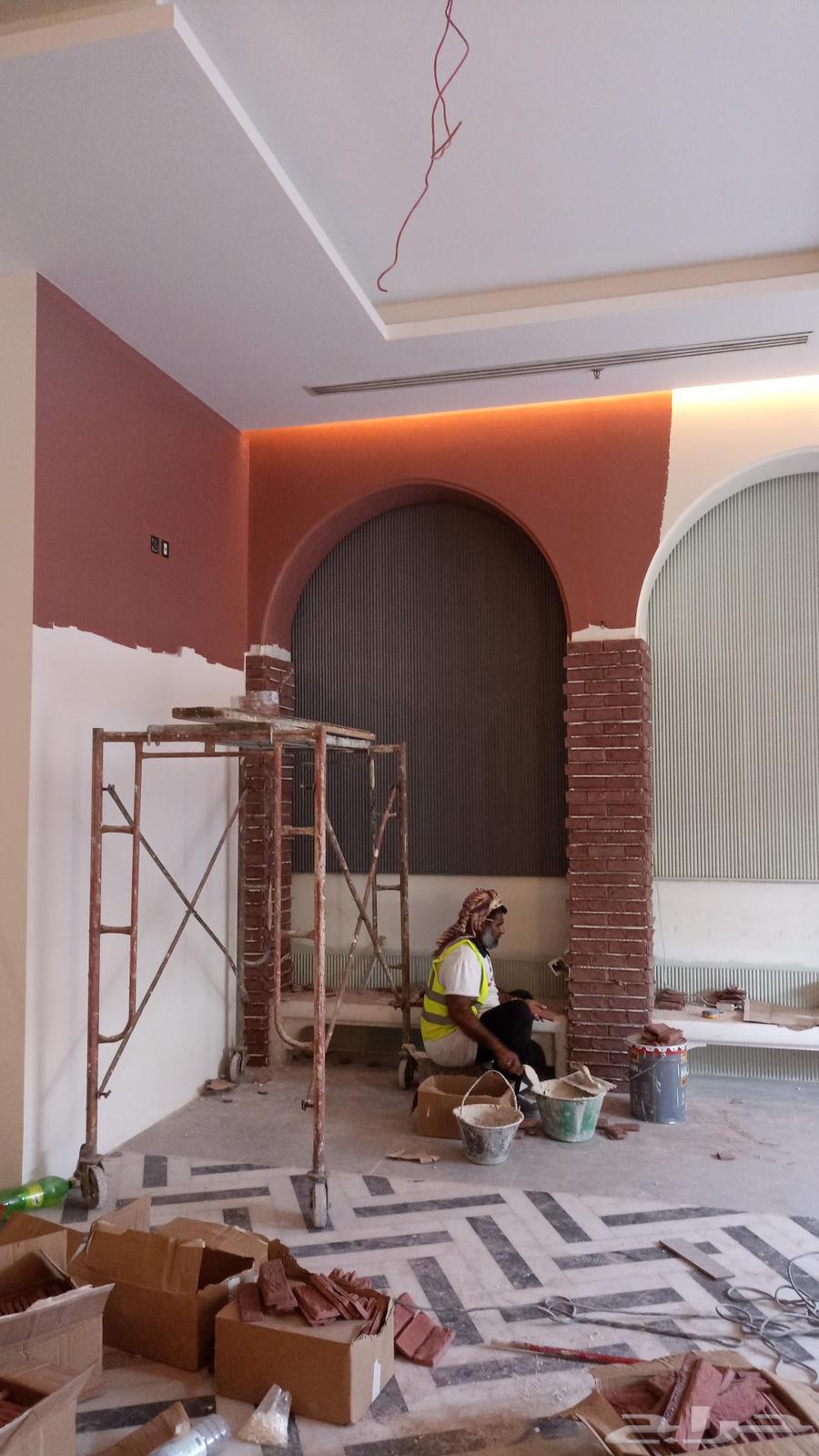 جبس بورد صبغ عوازل ديكورات ترميم صبغ خارجي خشبيه64360114886914114