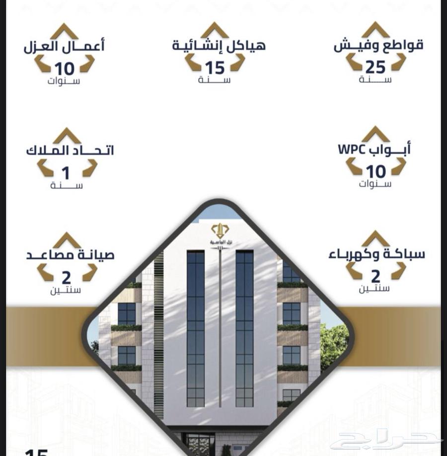 Luxury apartments for sale in the Golden Square, Taha Quraish, double frontage, 4 rooms64360130711683113