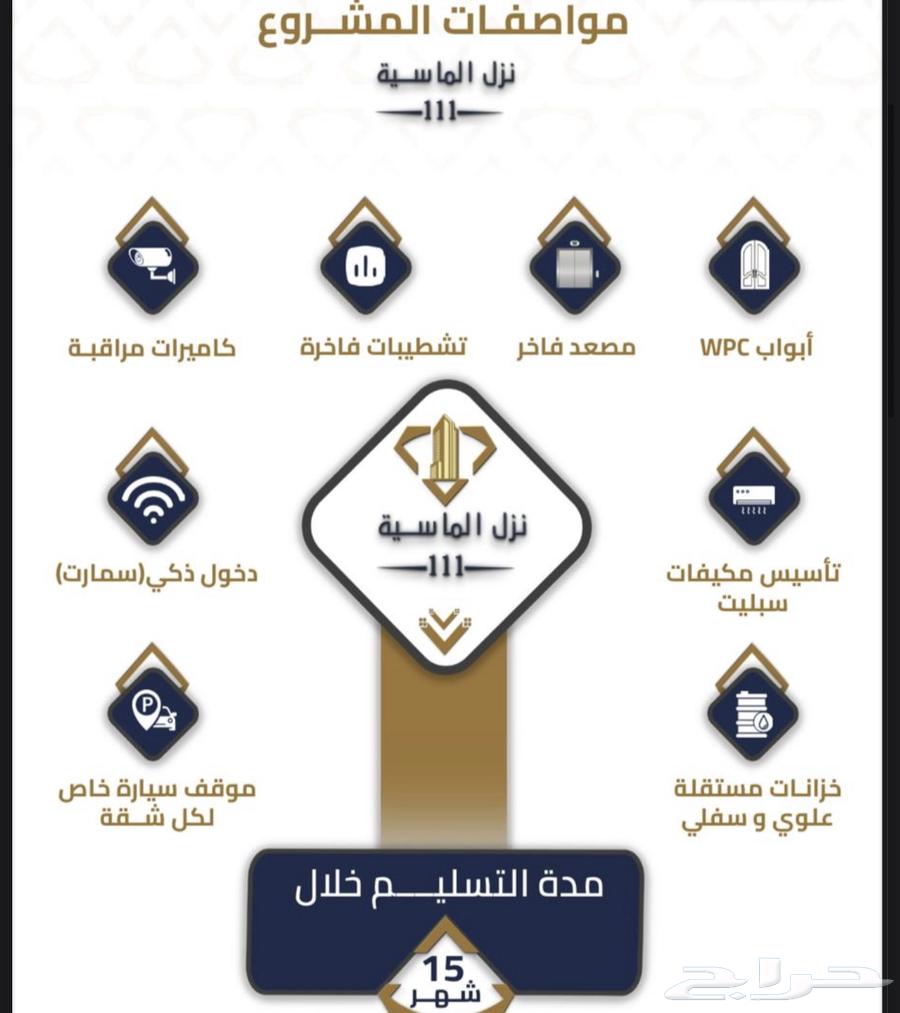 Luxury apartments for sale in the Golden Square, Taha Quraish, double frontage, 4 rooms64360130711683114