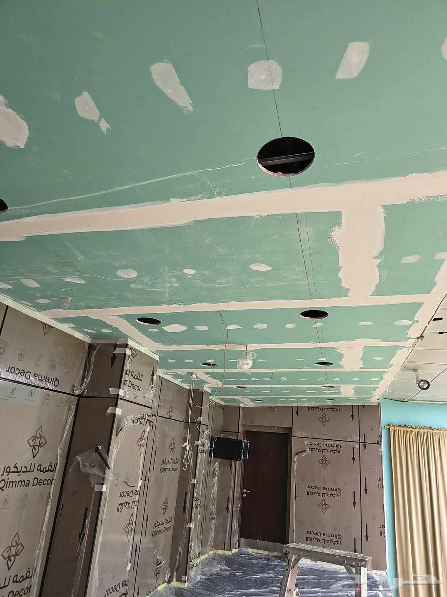 أصباغ ديكورات جبس بورد احدث الاصباغ ترميم شامل بناء مجالس64370181157377110