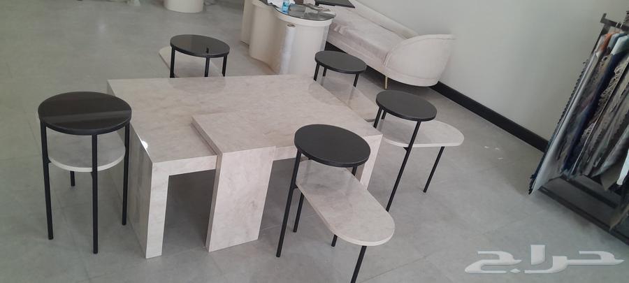 تفصيل طاولات حسب الطلب64360215755266113