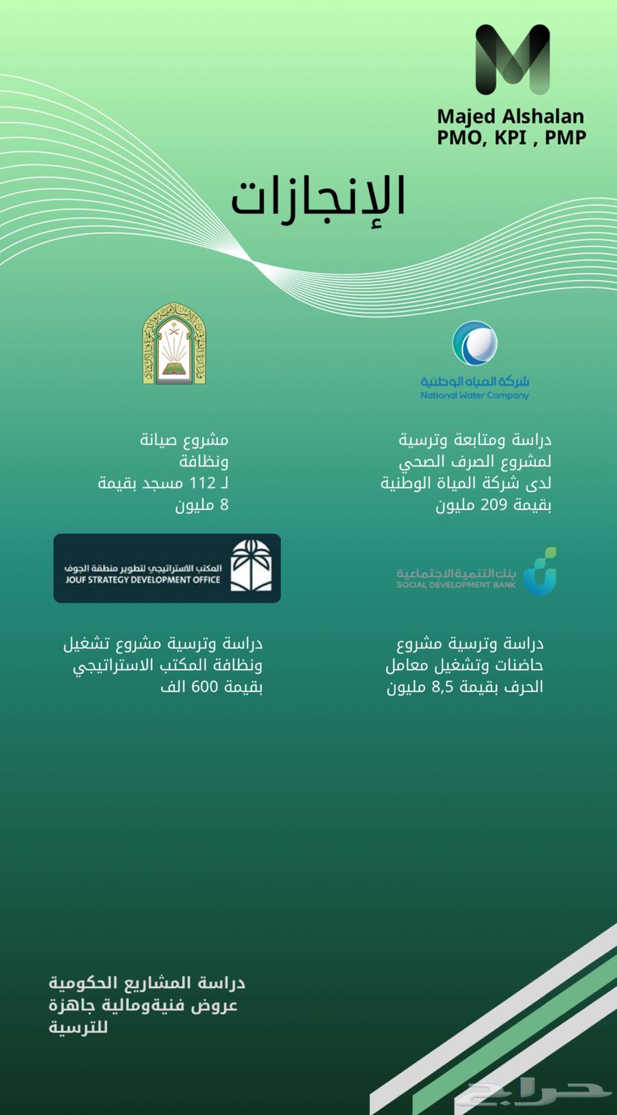 تقديم عروض فنية ومالية احترافية للمناقصات64360182805121111