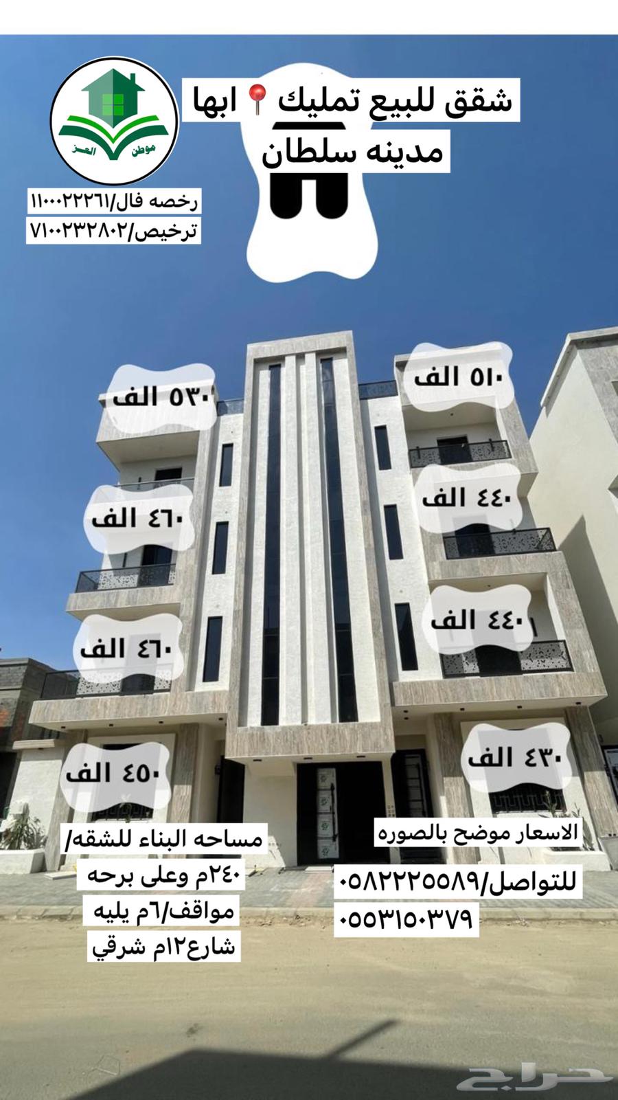 شقق للبيع تمليك في ابها مدينه سلطان64370096341762113