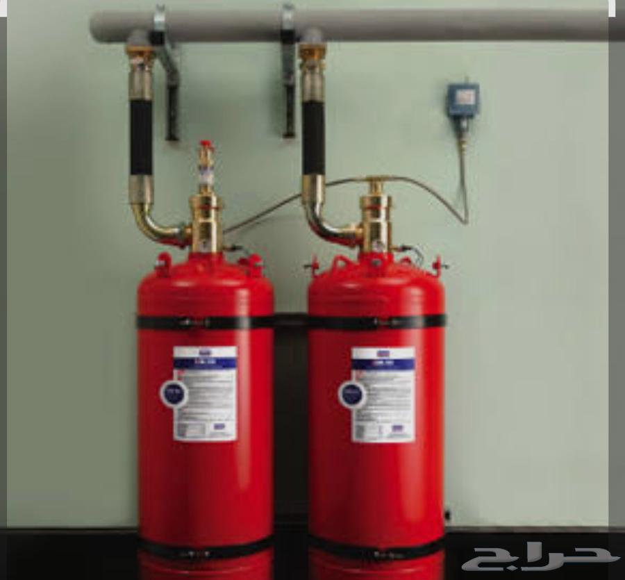 طفايات الحريق جديد والتعبيه FM200 system64379907577217110