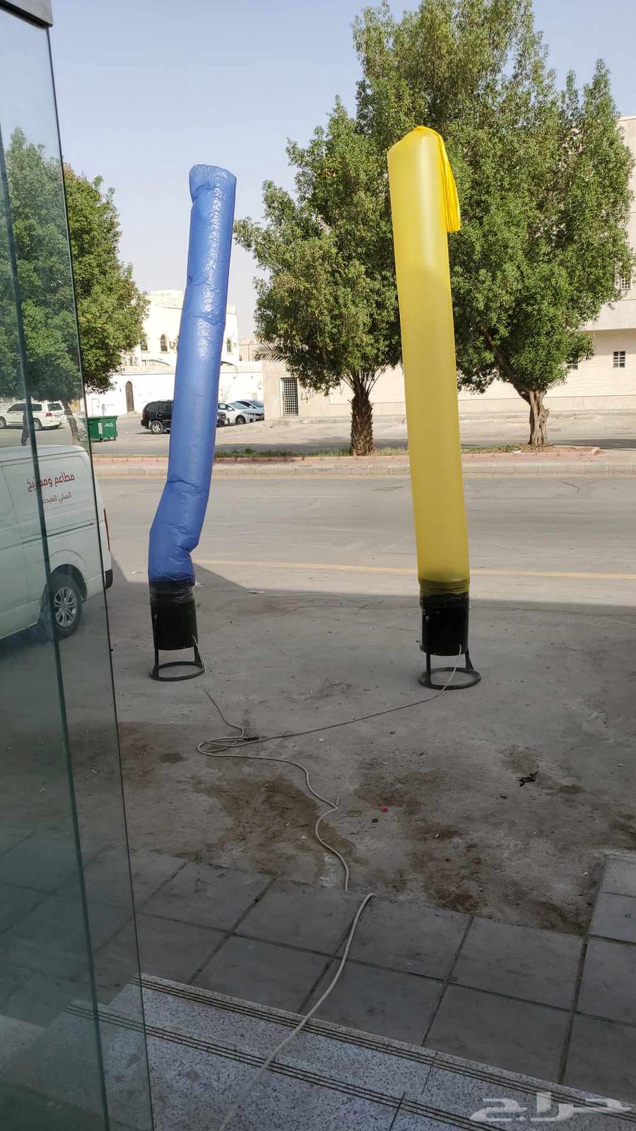 Colored lighting fixtures, facade coloring spotlights, event setup for openings and celebrations64379974701315112