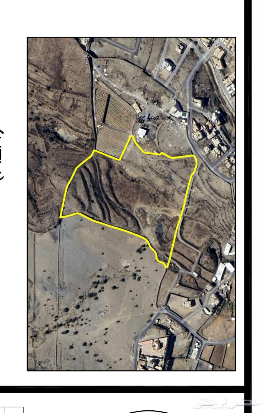 ارض زراعيه في ابها داخل النطاق العمراني حي الموظفين64379907184131112