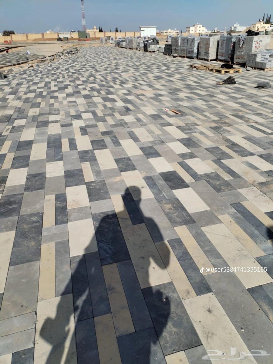 ابو ادهم معلم ومقاول بندوره وانترلوك شغل مخططات وحدائق احواش64379856436738110