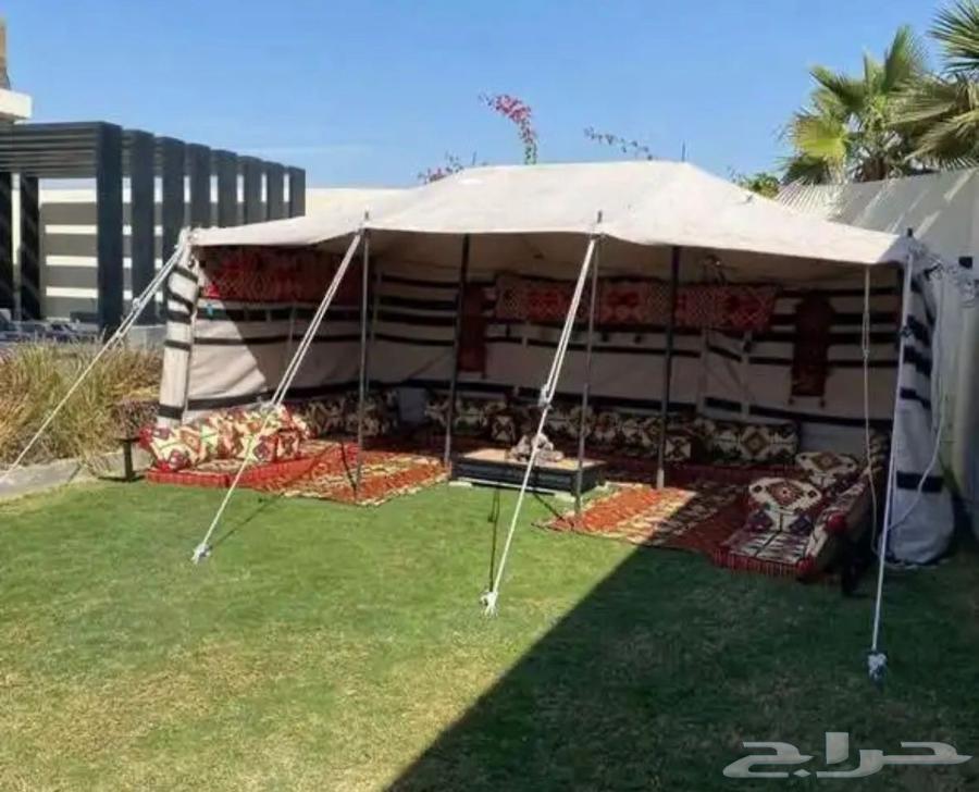 بيوت شعر يوجد لدنيا جميع المقاسات توصيل لجميع مناطق المملكة64379907695875114