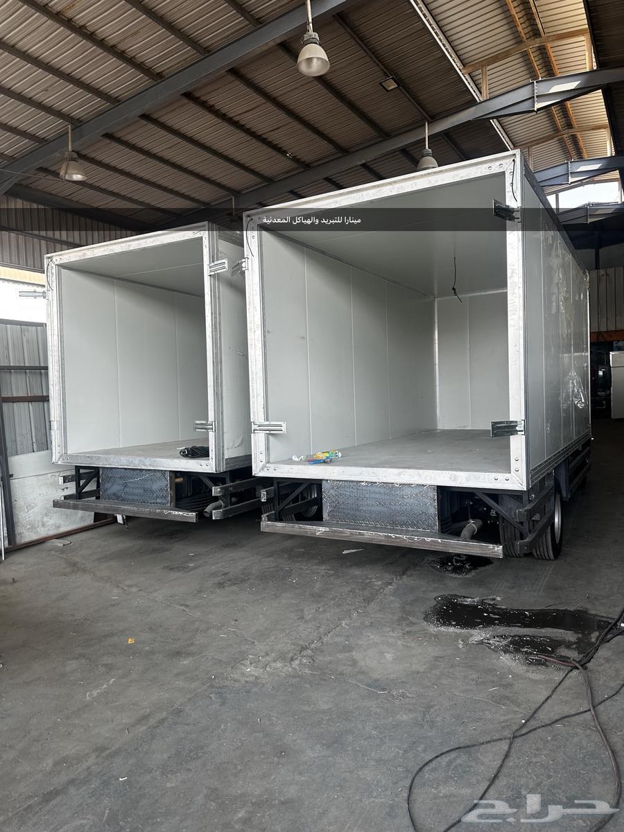 Metal structures, refrigerated truck boxes and coolers64379838776579114