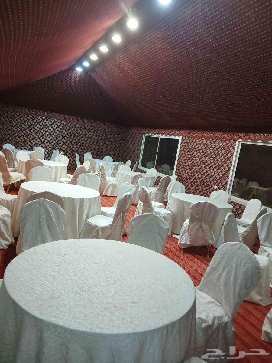 اجار خيام وبيوت شعر ودفيات وطولات طعام وكراسي ملكي64380041403522113
