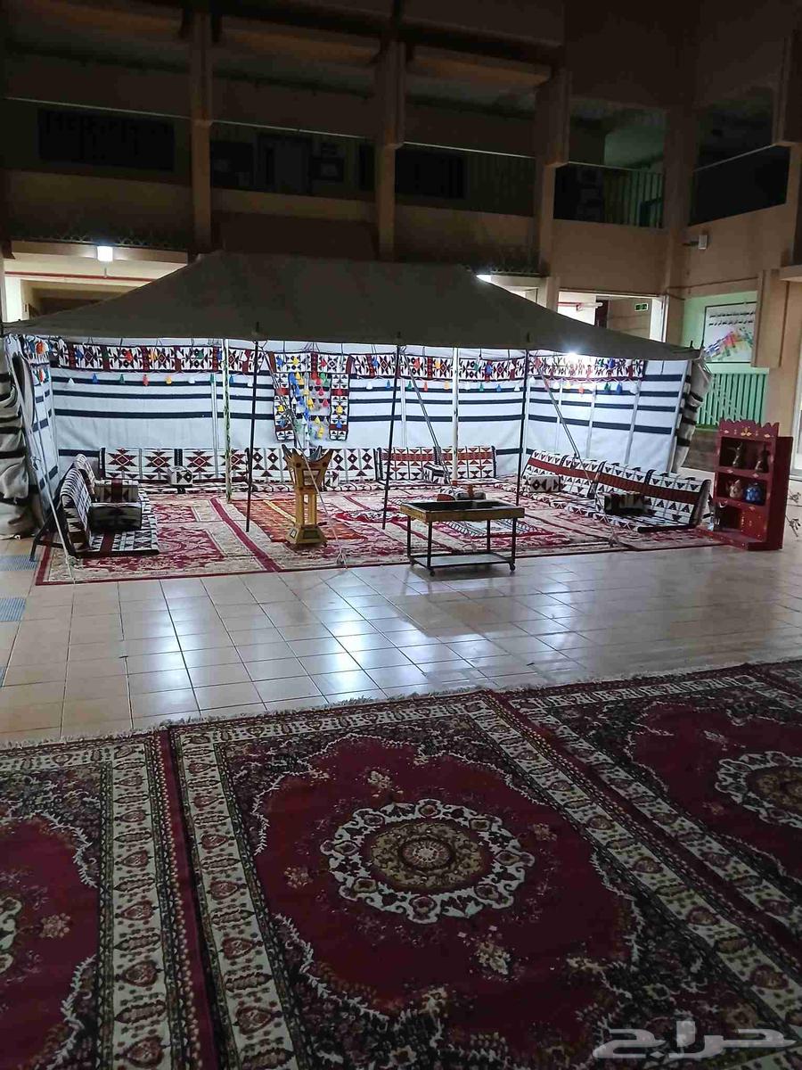 اجار خيام وبيوت شعر ودفيات وطولات طعام وكراسي ملكي64380041403522110