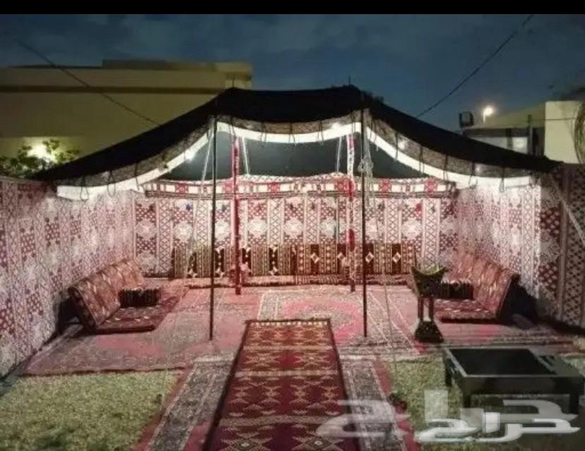 اجار خيام وبيوت شعر ودفيات وطولات طعام وكراسي ملكي64380041403522112