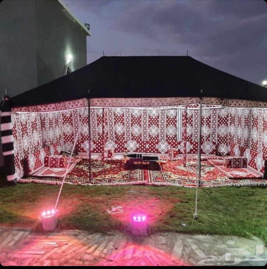 بيوت شعر جميع المقاسات اسود وبيض64403520829443114