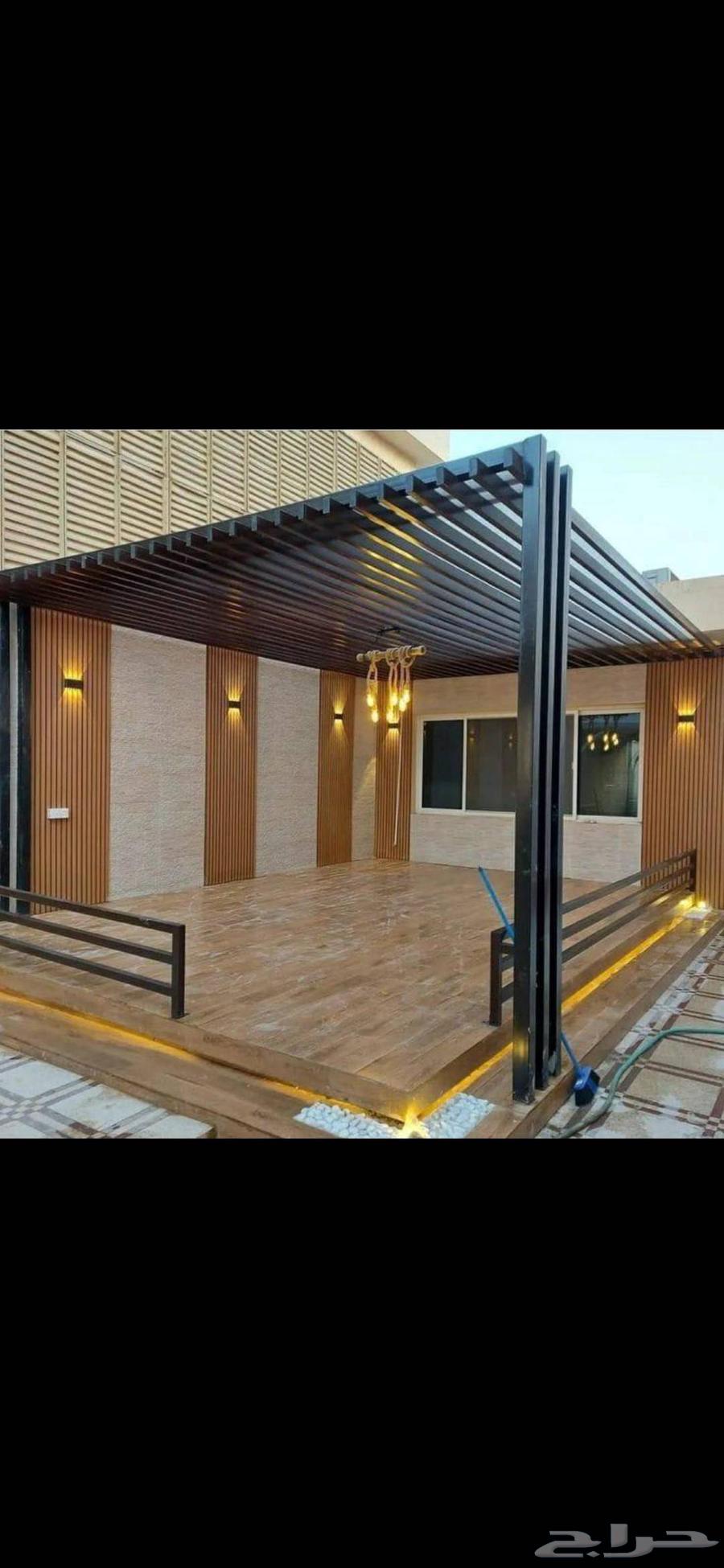 Installation of shades, screens, and winter seating in Al-Ahsa for contact64403134598530114