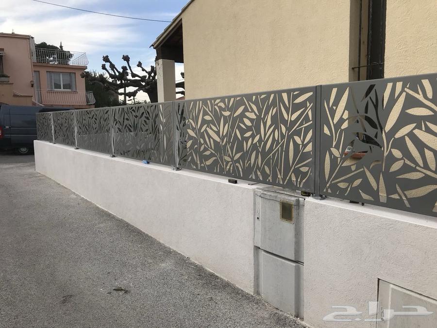 تركيب سواتر بين الجيران وبلكونات من القص اليزر64403084378241112