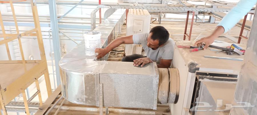 صيانة  مكيفات  تبريد  معدات  إسبلت  مركزي  مخفي  كاسيت  باك64403552833282113