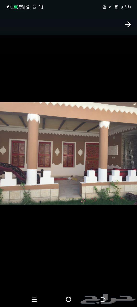 اعمال تراث وبنيان حجر وسقوف الخشب وجريد وبنا طين64403537610369110