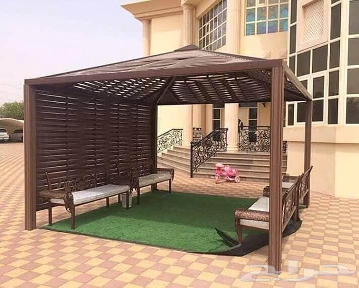 عمل جميع البرجولات في داخل المنزل وفوق السطح بأرخص الأسعار64380122811137114