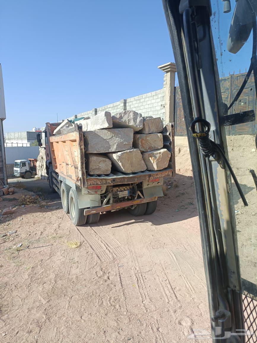 قص اراضي وترحيل وبنيان حجر64403345853955112