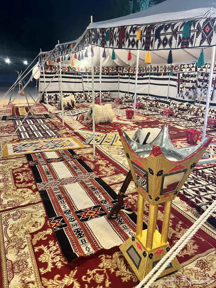 تاجير اخيام وبيوت شعر جميع المقاسات دفيت حمامت64403250939394110