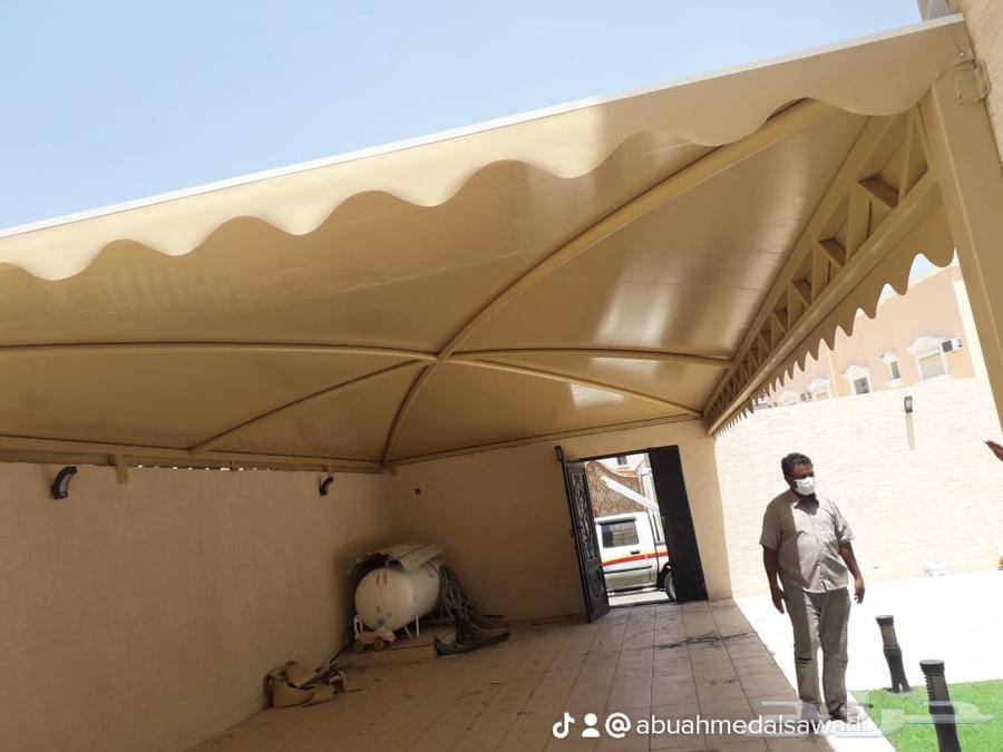 مضلات وسواتر احد رفيده سندويش بلن وبرجولات وجميع أعمل الحداد64403791357443111