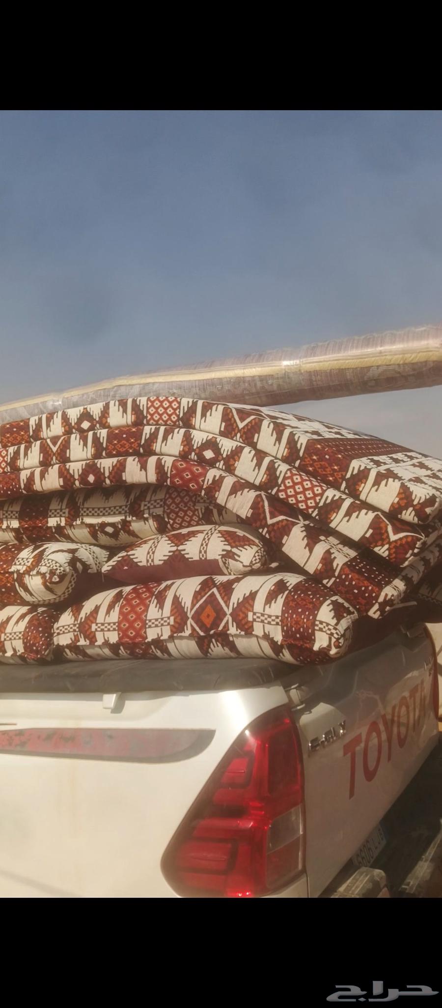 بيع مستلزمات المخيمات خيام بيوت شعر أسود أبيض ومغاسل جملونات64403728194945110