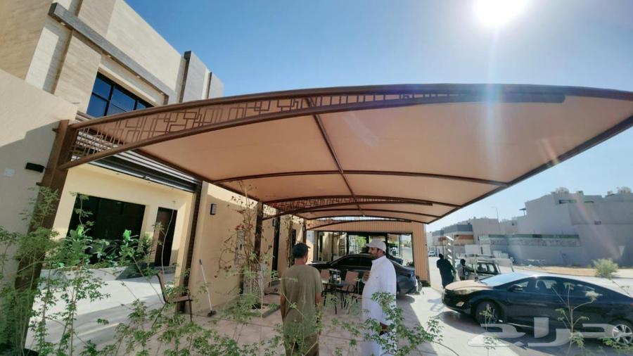 حداد مظلات وسواتر مشغولات قص ليزريه64403727598978114