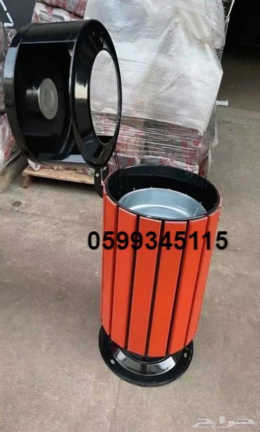 سلات مهملات النفايات ديكورية خارجية وداخلية64403759704835111