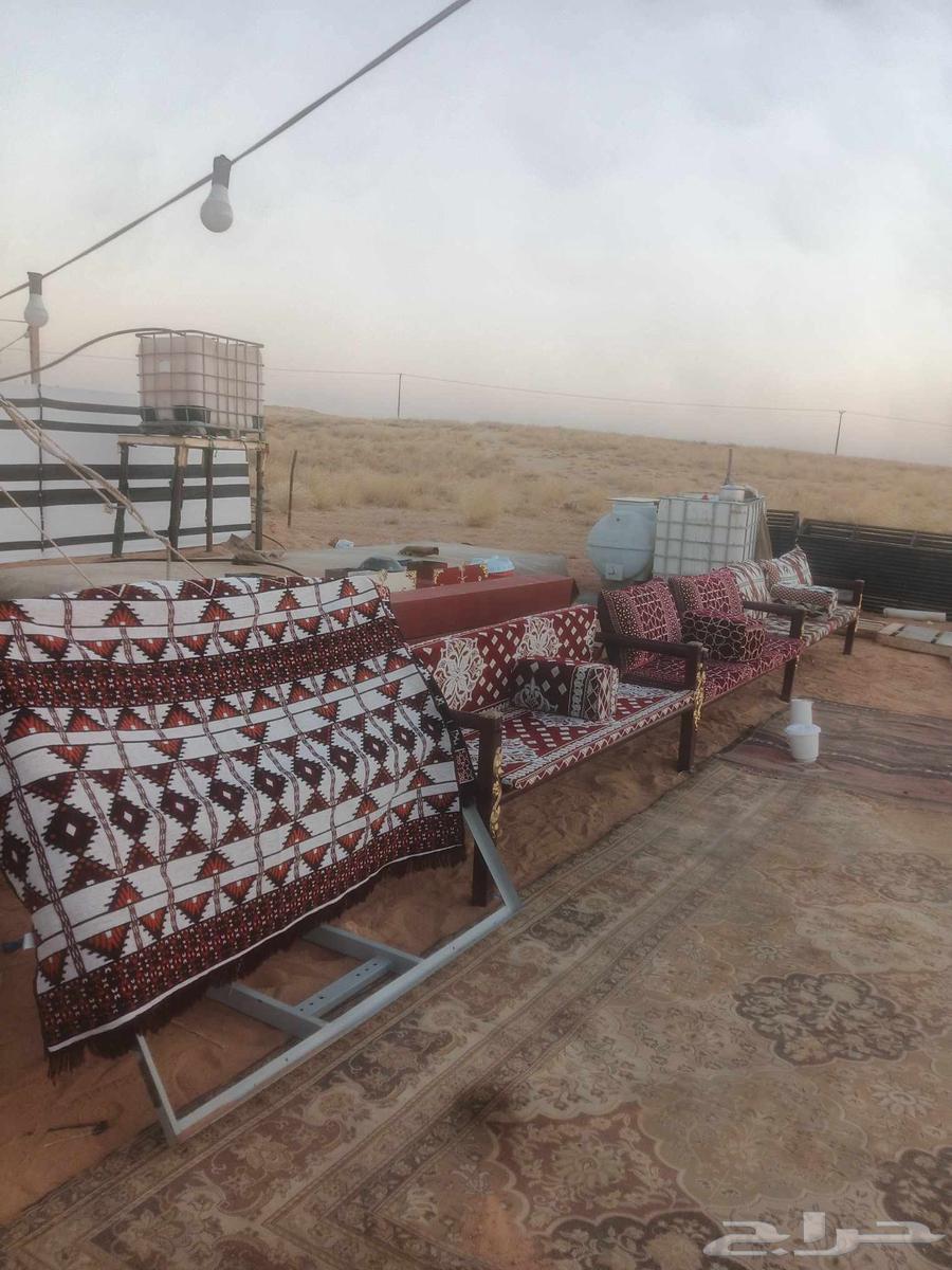 بيع مستلزمات المخيمات خيام بيوت شعر أسود أبيض ومغاسل جملونات64403728194945113