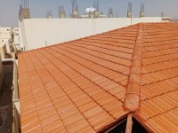 لتوريد وتركيب جميع انواع القراميد المعدني بانواعه والفخار با64403822735489111