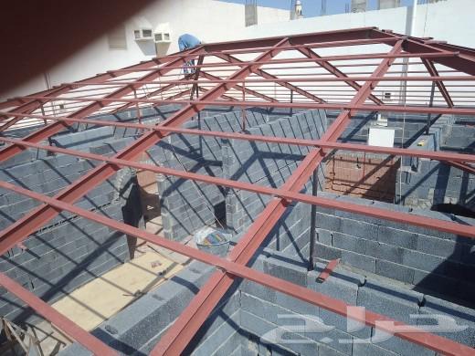 لتوريد وتركيب جميع انواع القراميد المعدني بانواعه والفخار با64403822735489112