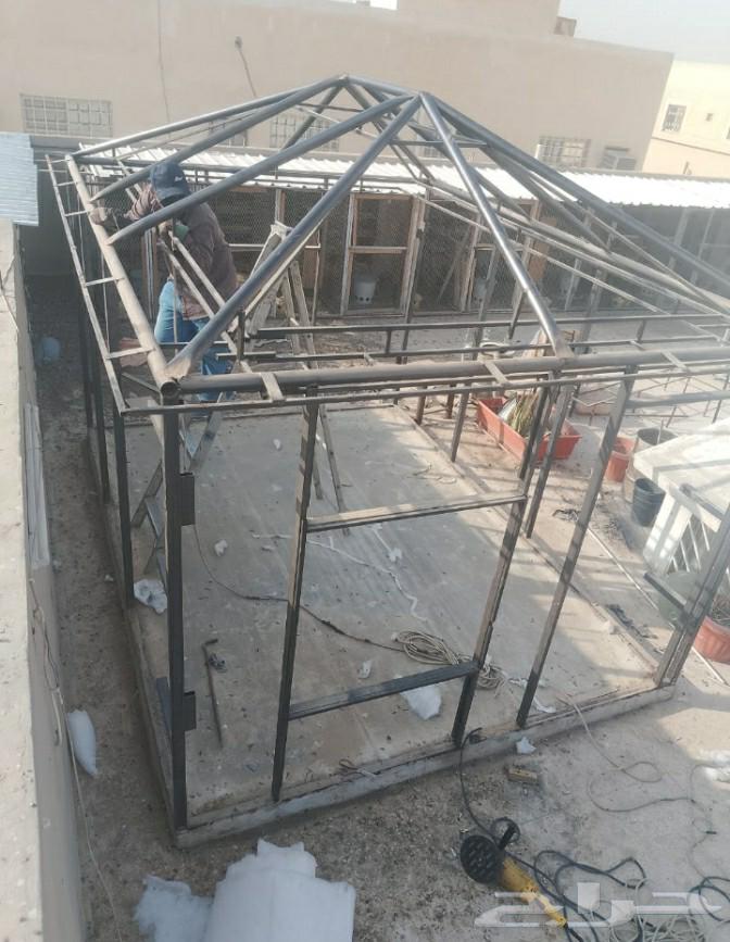 تنفيذ جميع أنواع الحداده هناجر ومضلات وسواترلتواصل64403807239937113