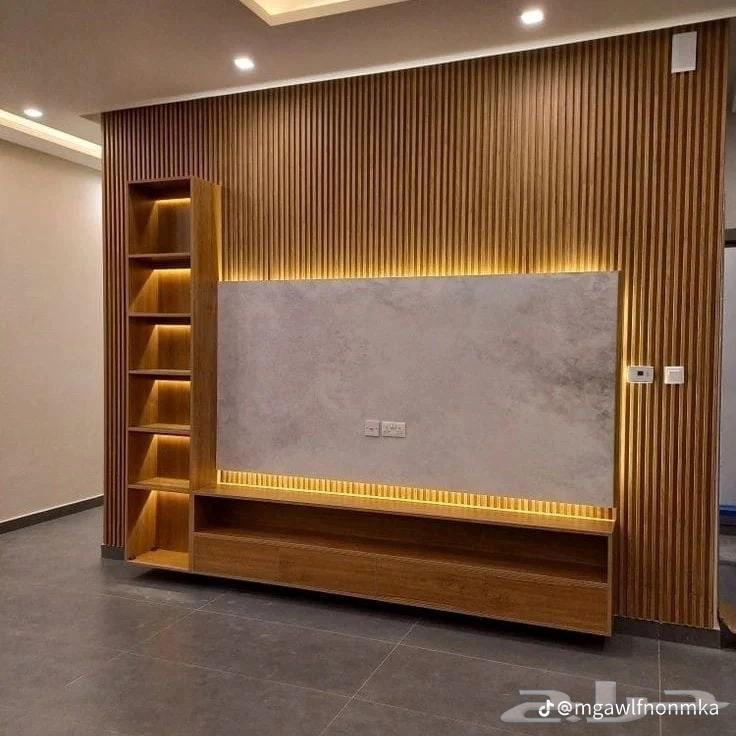 معلم تركيب ديكورات داخليه ورق جدران بديل الشيبورد . مودرن64403617264771110