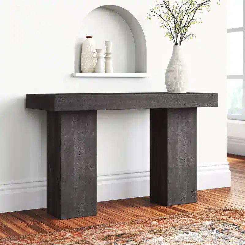 تفصيل كانسول خشب قشرة سنديان حسب الطلب64403806986881110