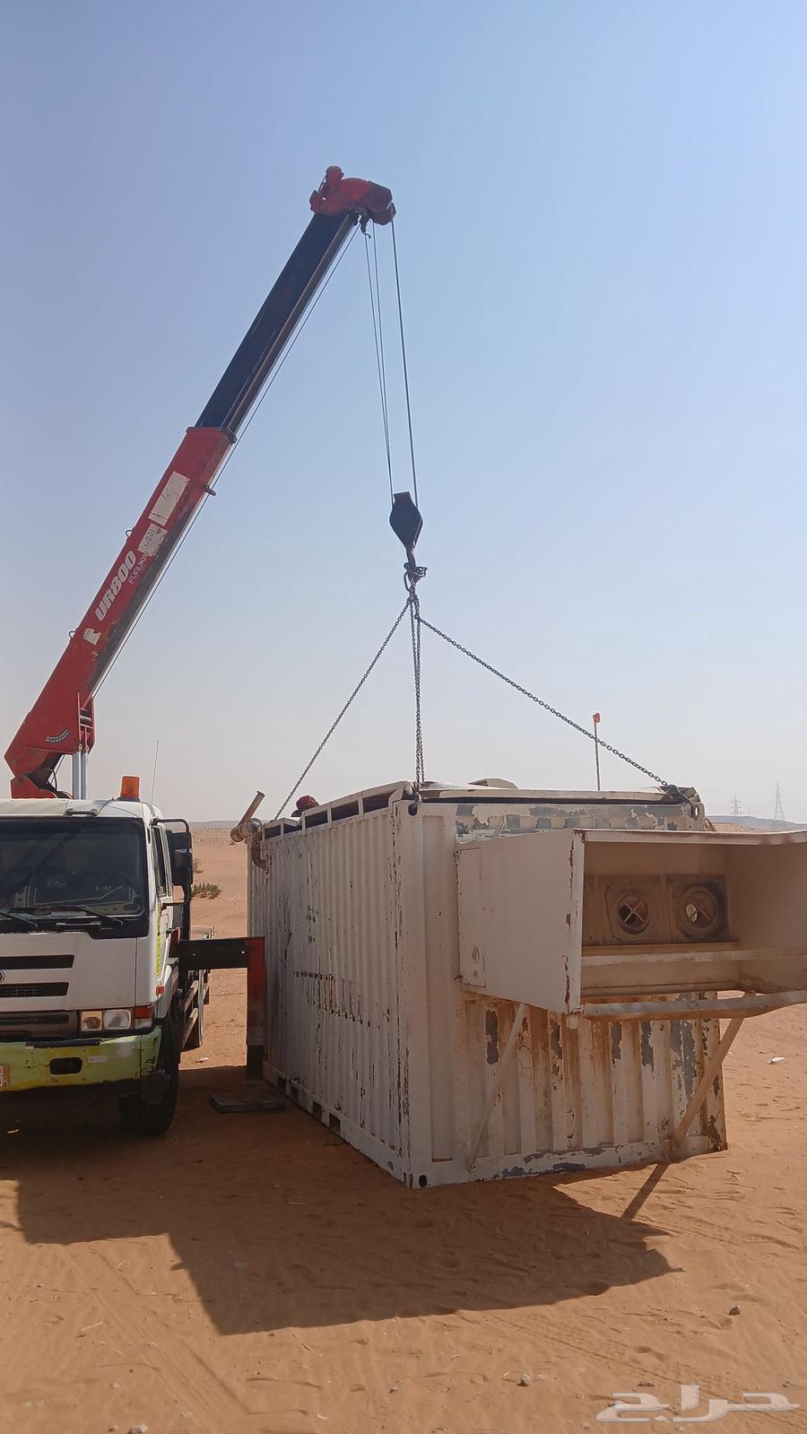 نعمل علا نقل الكرفانات والمخيمات والغرف الجاهزه بركسات64422895738243114