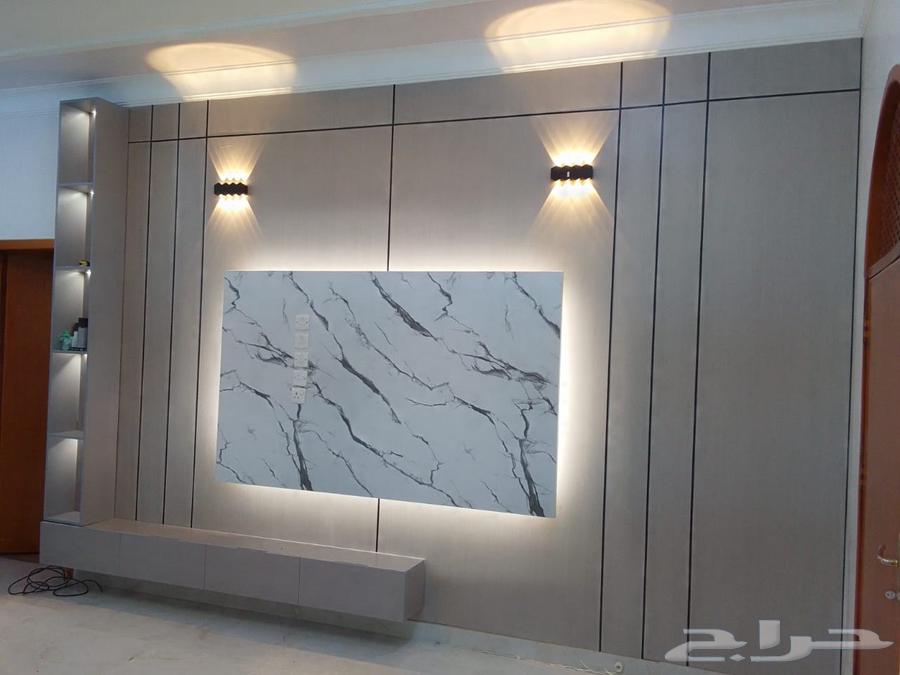 Screen decorations, wood panel alternative, marble alternative, wall paper, and paint64422864053507112