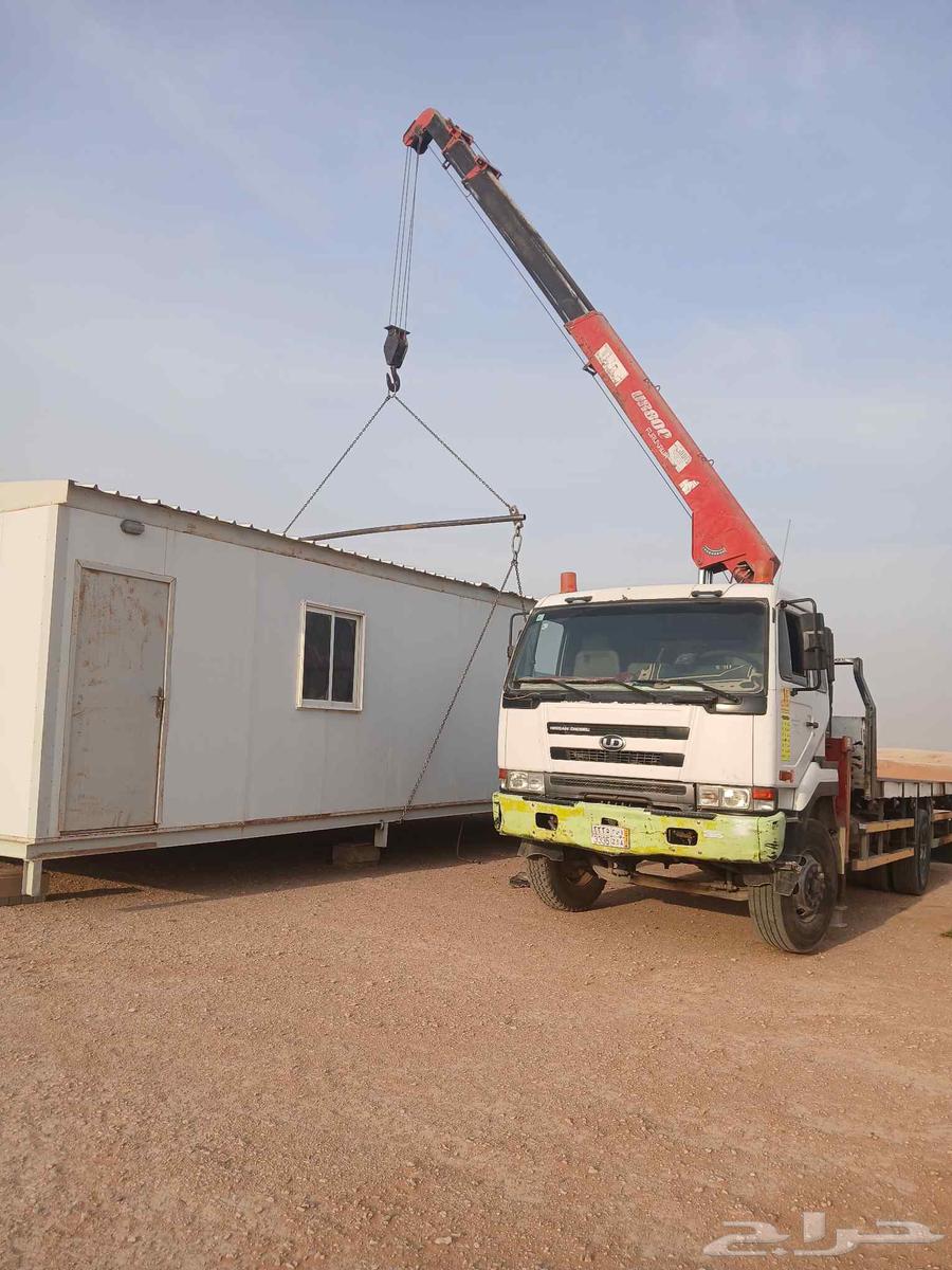 نعمل علا نقل الكرفانات والمخيمات والغرف الجاهزه بركسات64422895738243110