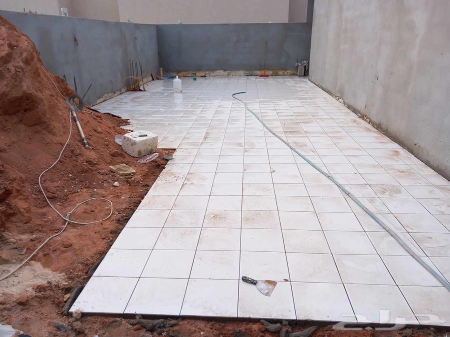 مبلط سيراميك بورسلان وسيراميك فني تركيب جميع انواع البلاط64422770514434114