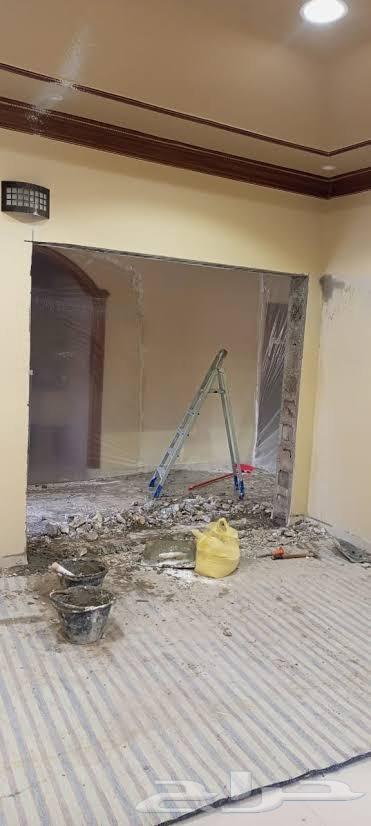 عمال تكسير جدران وارضيات وجميع الترميمات اللازمه في بيتك64422847909122112