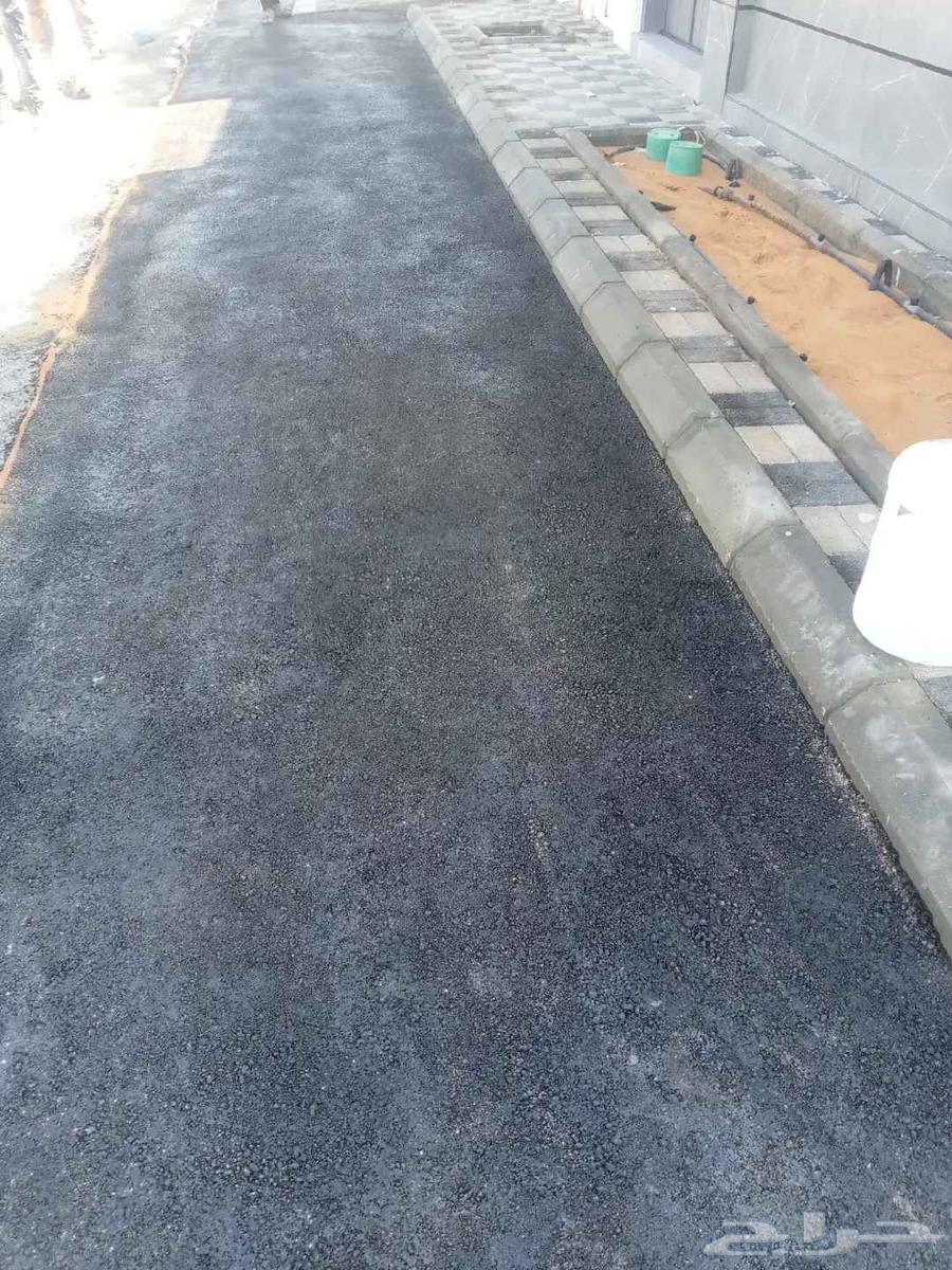 أعمال اسفلت أمام المنازل والشركات أعمال فتحات كور64423291553667112