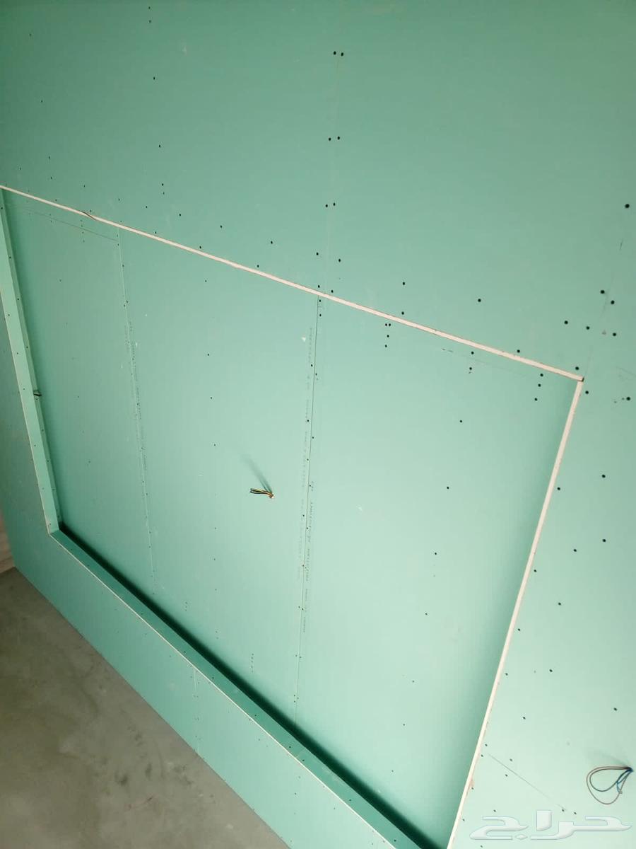 جبس بورد سيمنت بورد دهانات متر فلات 40 أقل مساحه 100 متر64423166407426112