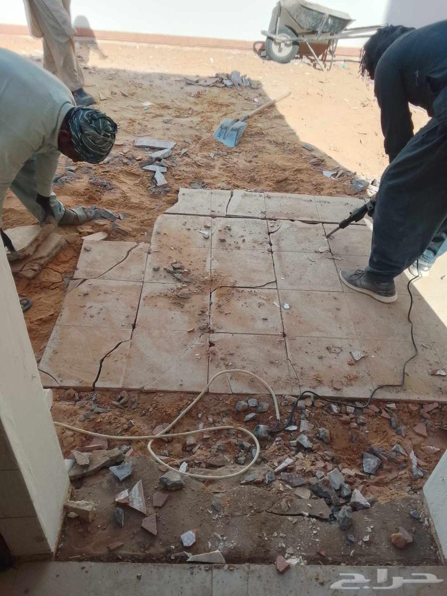 تكسير عمارة كاملة نجاره بنا تاليس صور خزان64423259267074110