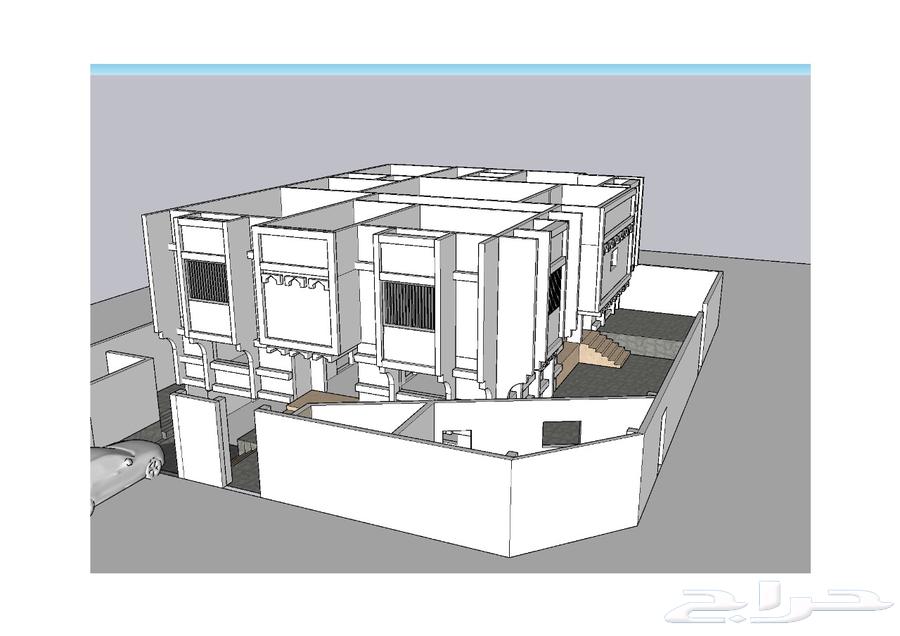 رفع معماري As built مباني ورسم مخططها وكشف اعمدة64422990722946111