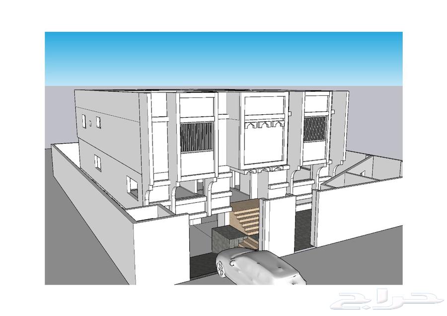 رفع معماري As built مباني ورسم مخططها وكشف اعمدة64422990722946112